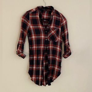 Dynamite button down plaid size xxs